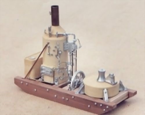 Picture of Winch engine/no haulback,straight stack-wood water tank