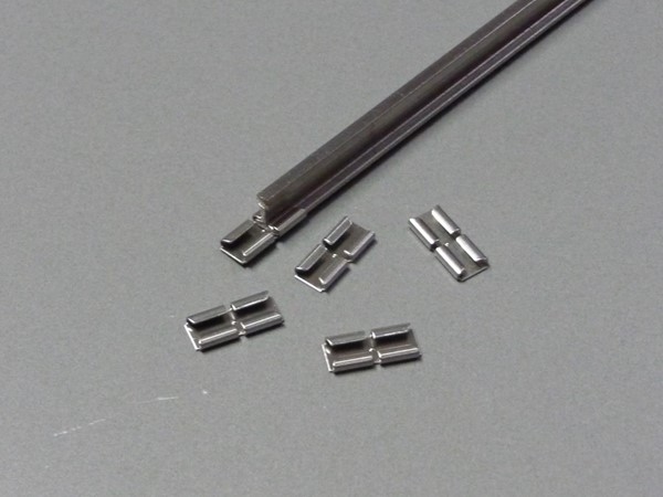 Picture of Track-connector code 250, stainless steel