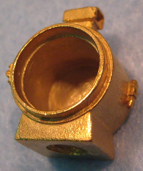 Picture of Headlight, arc or oil type, brass