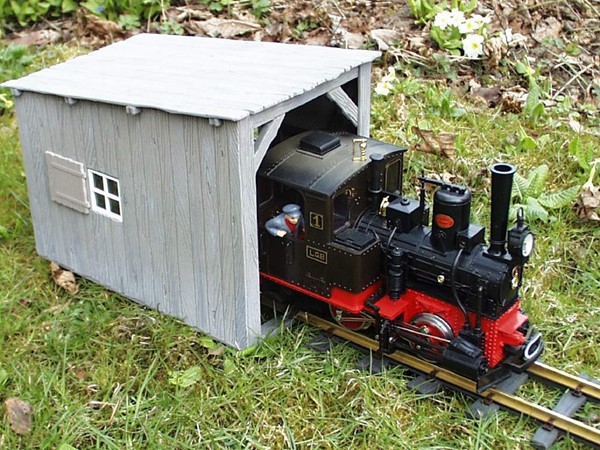 Picture of Field railway engine shed
