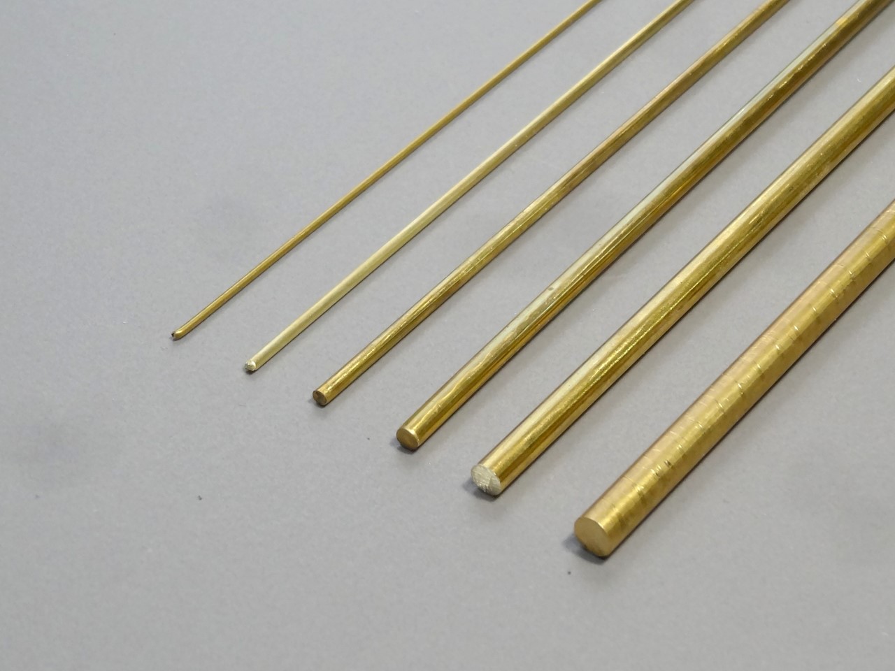 Picture of Brass round bar 2,0 mm