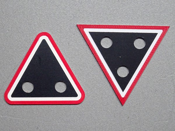 Picture of Warning flashing board alpine countries