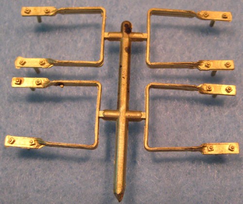 Picture of Stirrup steps, brass for freight cars