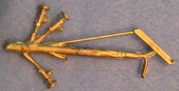 Picture of Tri-cock valves and drain, brass