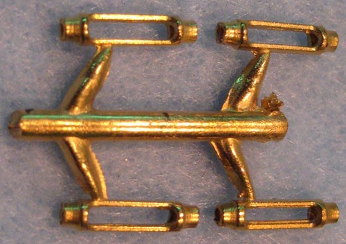 Picture of Turnbuckles, brass for freight cars