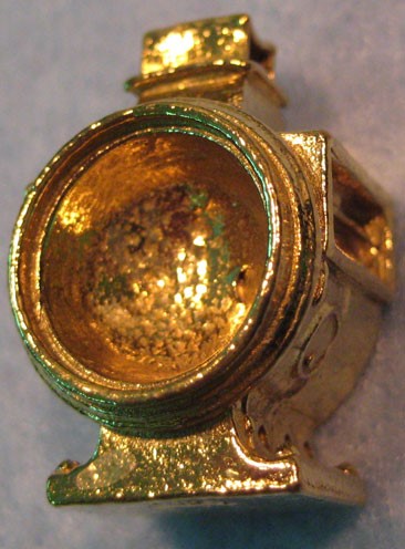 Picture of Arc headlight, brass medium size