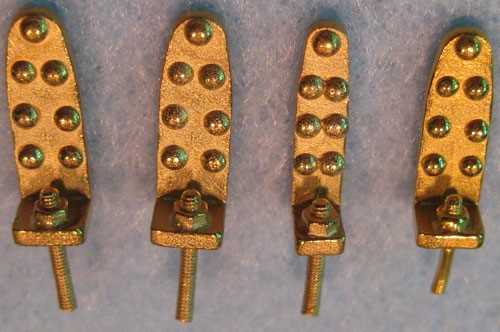 Picture of Tender tank braces, brass