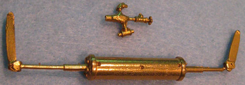 Picture of Steam brake and valves, brass for shay engines