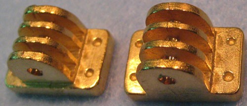 Picture of Coupler pockets for engines, brass link and pin type