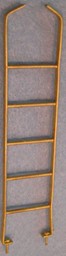 Picture of Caboose ladder, brass 5 rung type