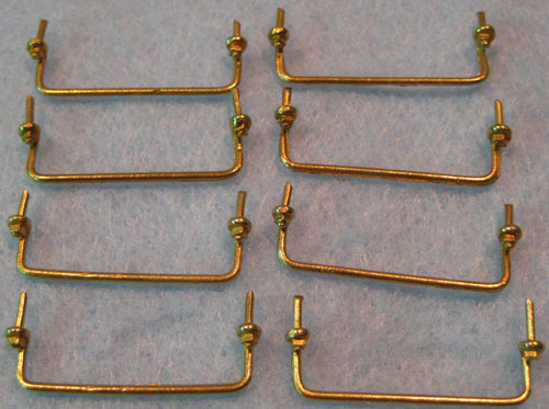 Picture of Grab irons, brass drop type, 20 inch