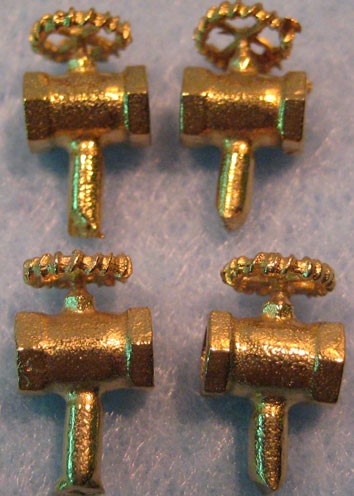 Picture of Valves, straight. brass medium size