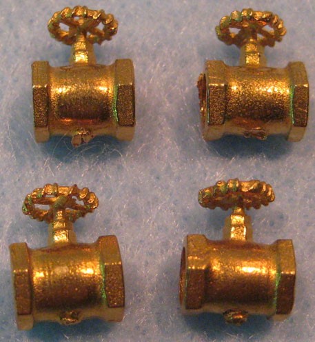 Picture of Valves, straight. brass large size
