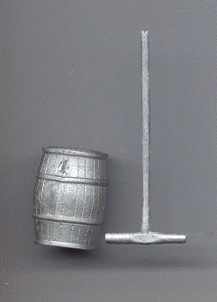 Bild von Schienennagelhammer & -Fass