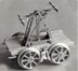 Picture of Pump hand car, wood wheels