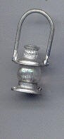 Bild von Öl-Lampe für Schaffner, Klarglas