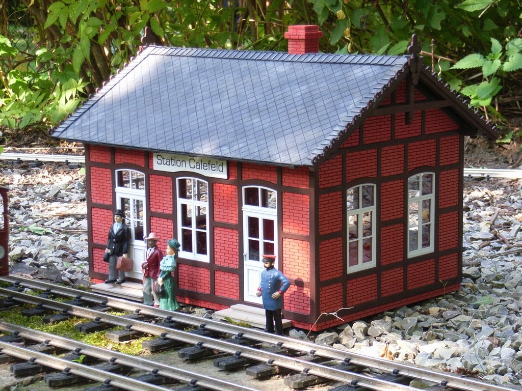 Picture of Railway station for the local railway, Calefeld